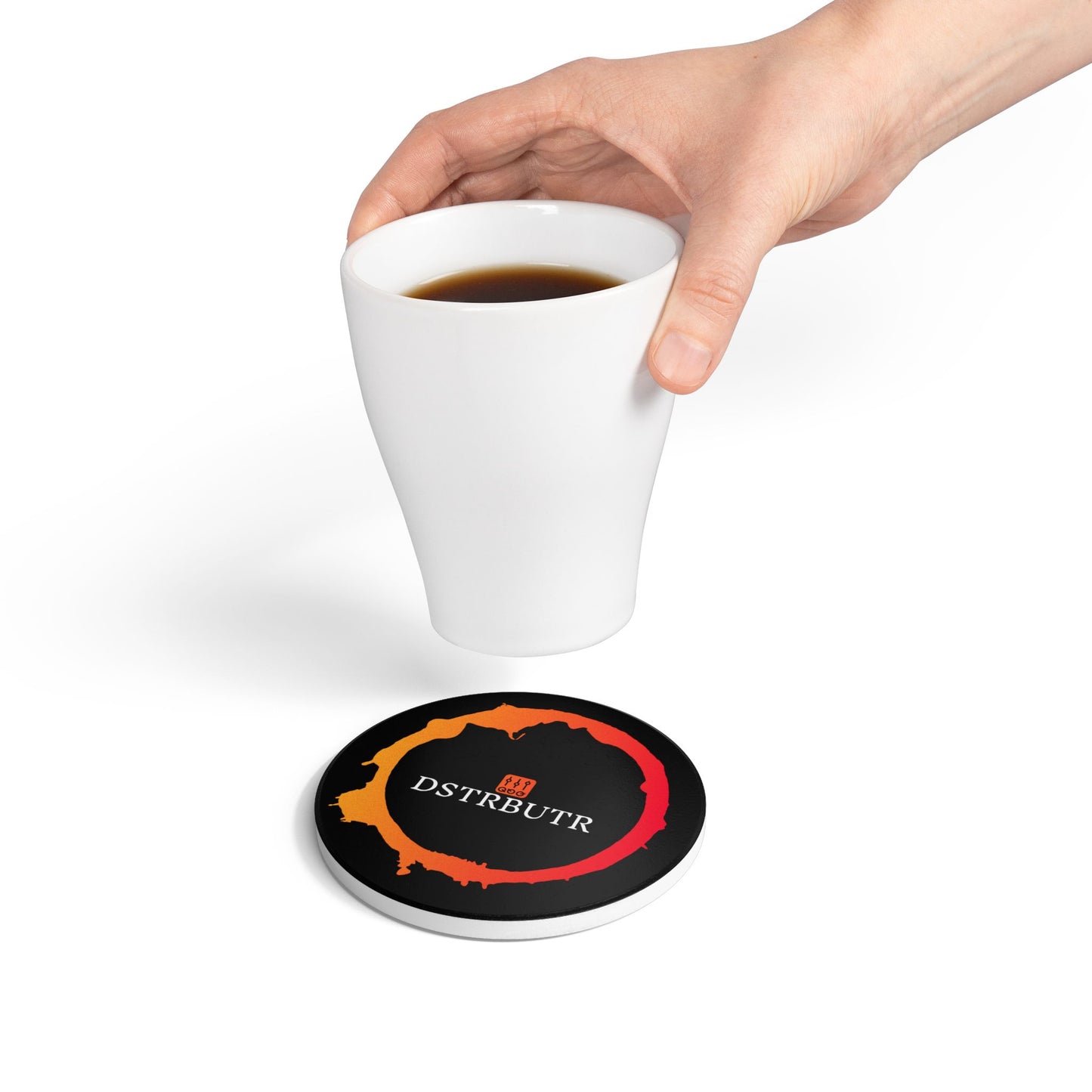 NEW DSTRBUTR Ceramic Coaster