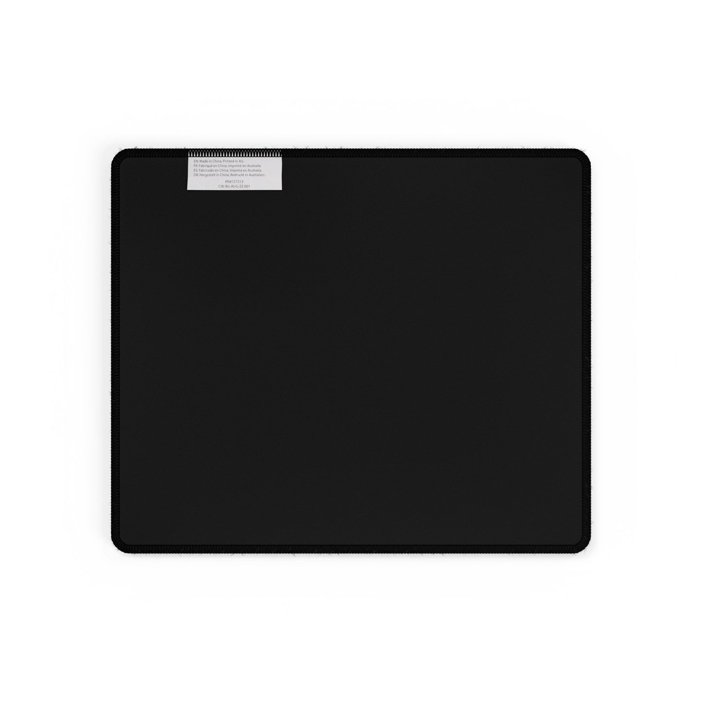 DSTRBUTR Gaming Desk Mat - Black with White