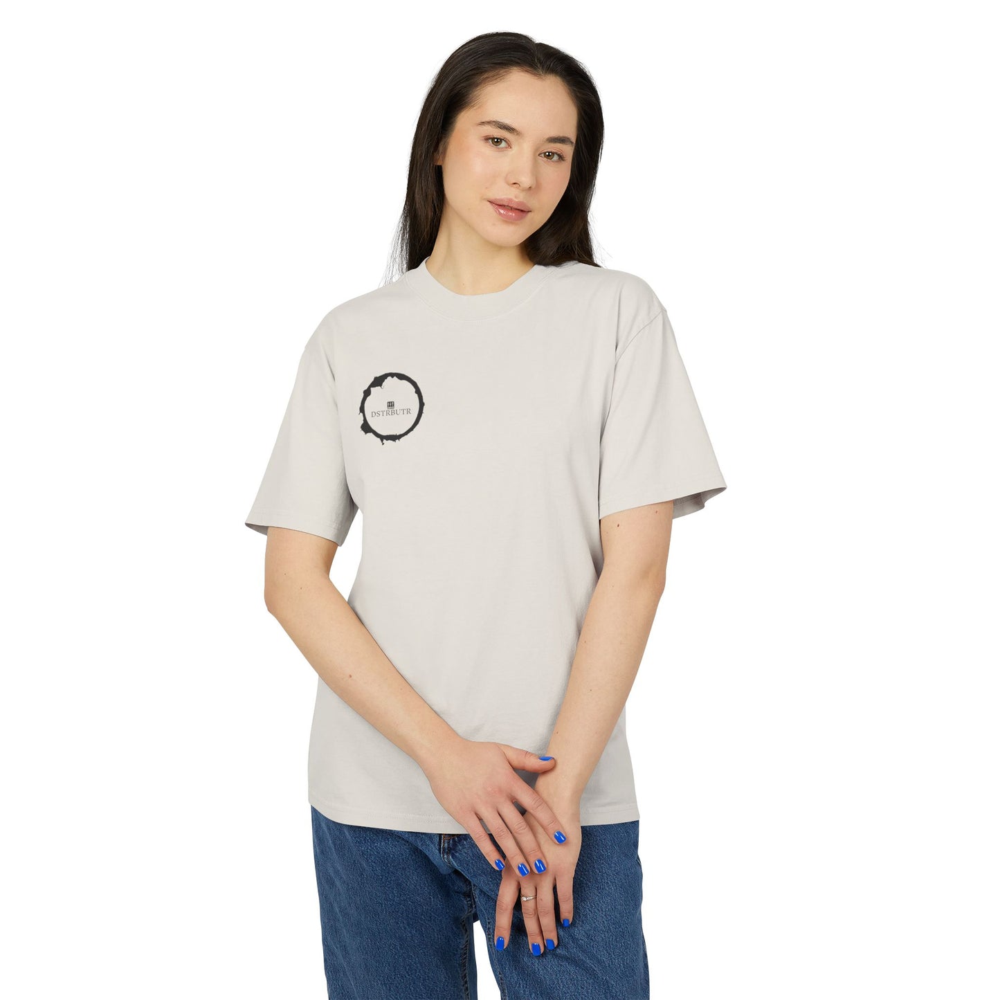 NEW DSTRBUTR Unisex Faded Tee