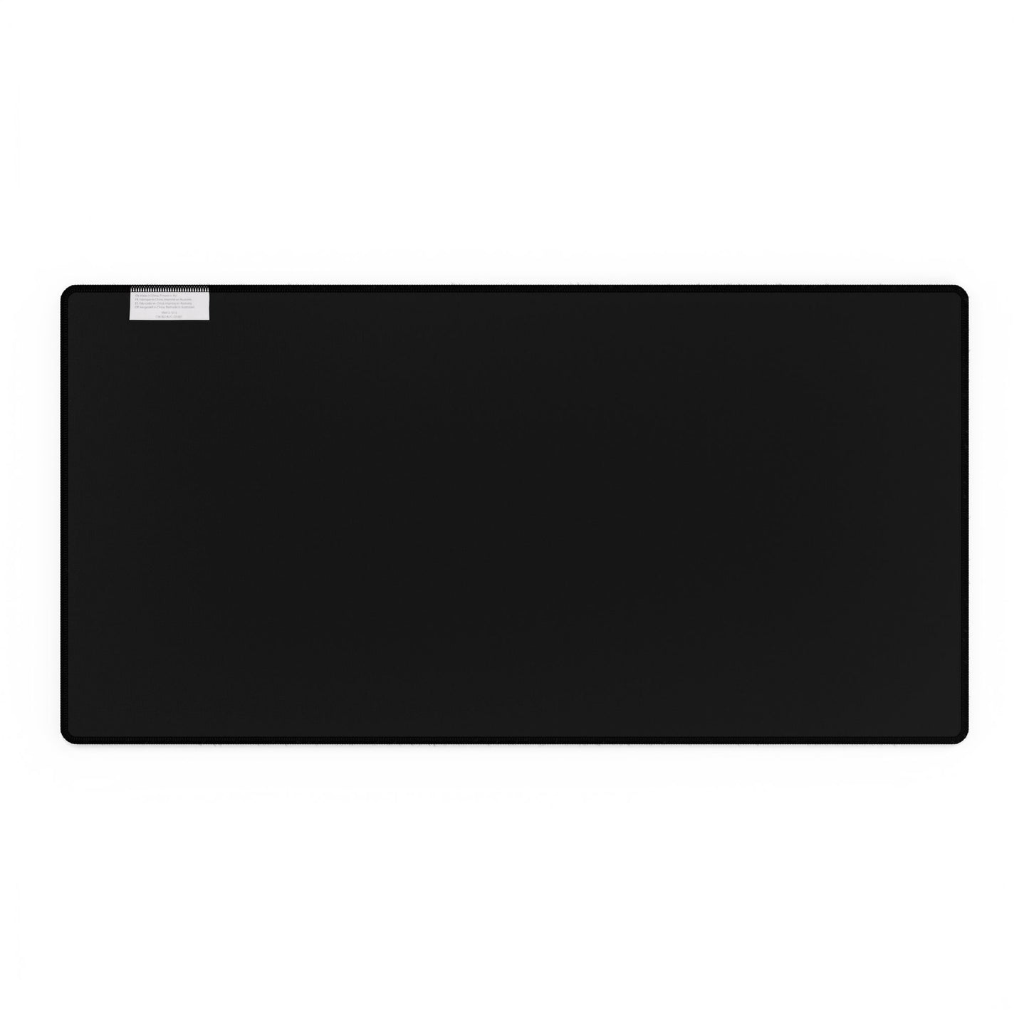 DSTRBUTR Gaming Desk Mat - Black with White