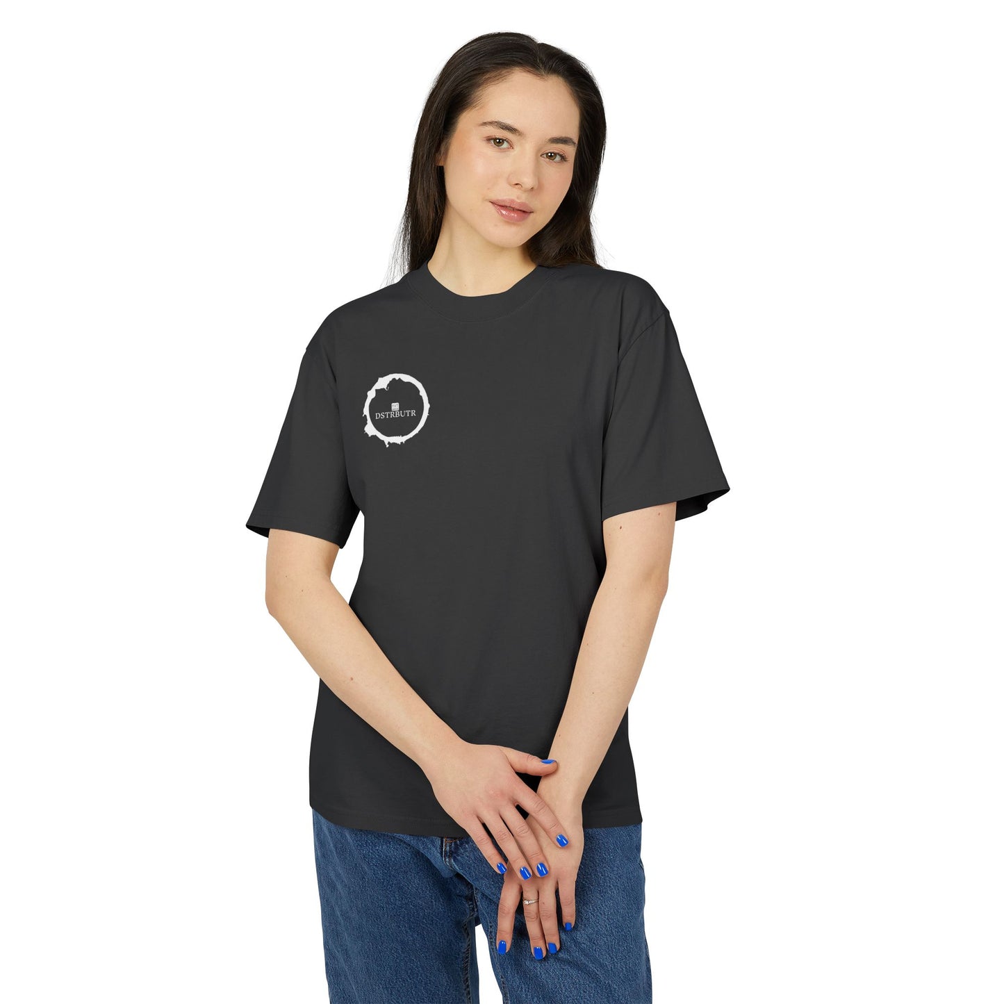 NEW DSTRBUTR Unisex Faded Tee