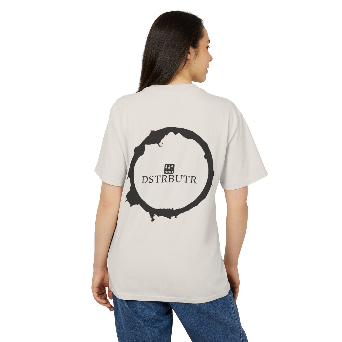 NEW DSTRBUTR Unisex Faded Tee