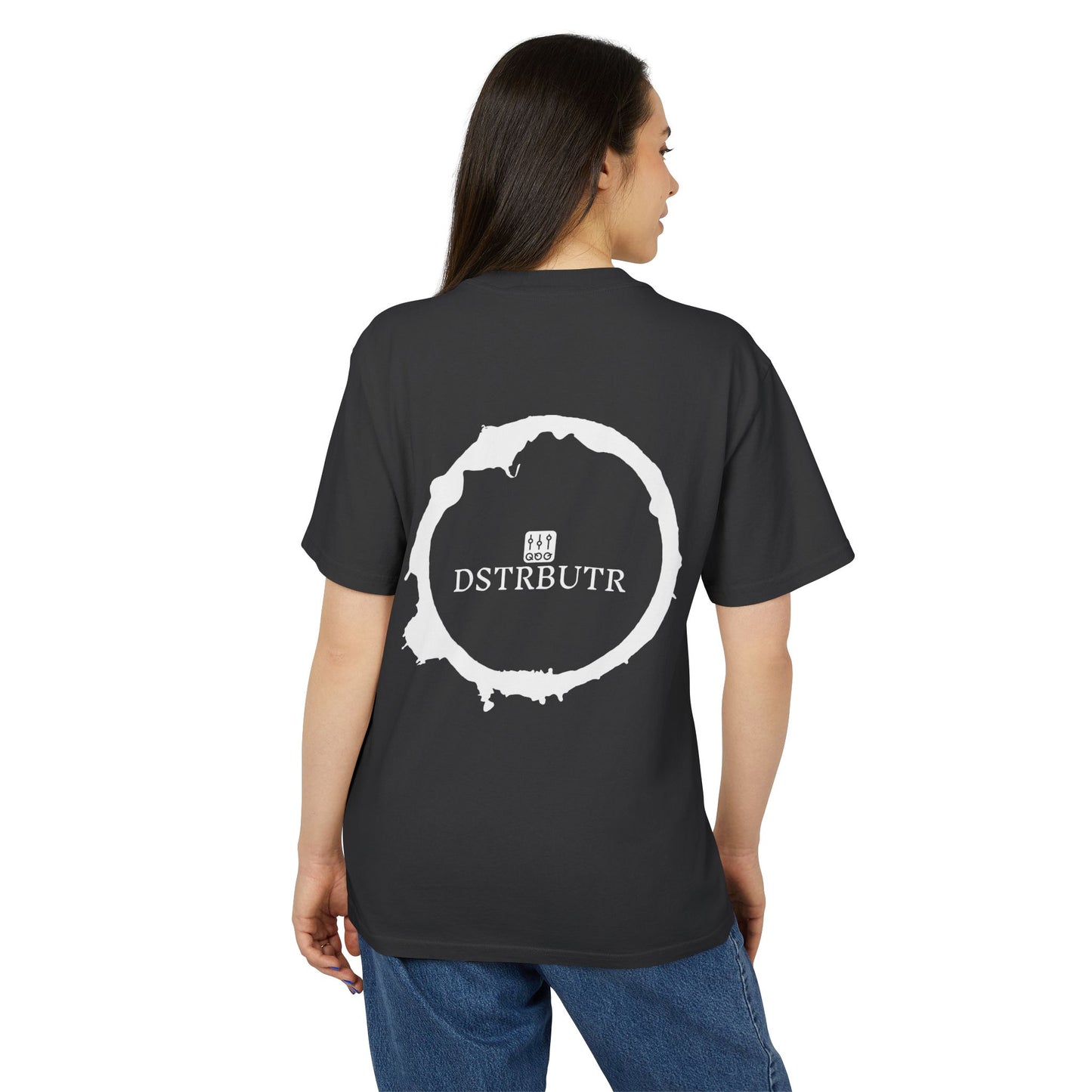 NEW DSTRBUTR Unisex Faded Tee