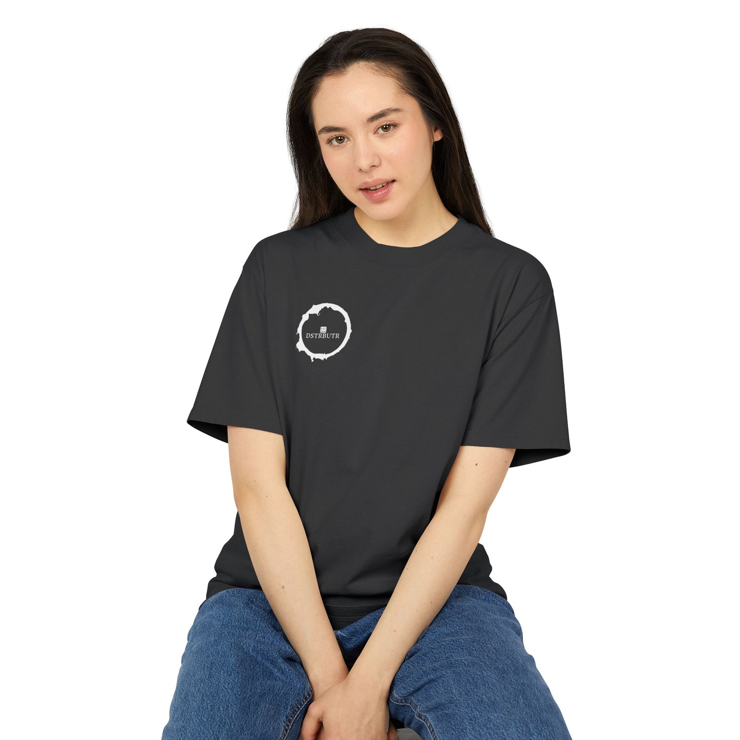 NEW DSTRBUTR Unisex Faded Tee