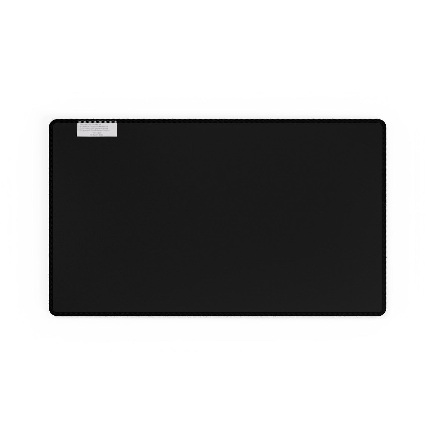 DSTRBUTR Gaming Desk Mat - Black with White
