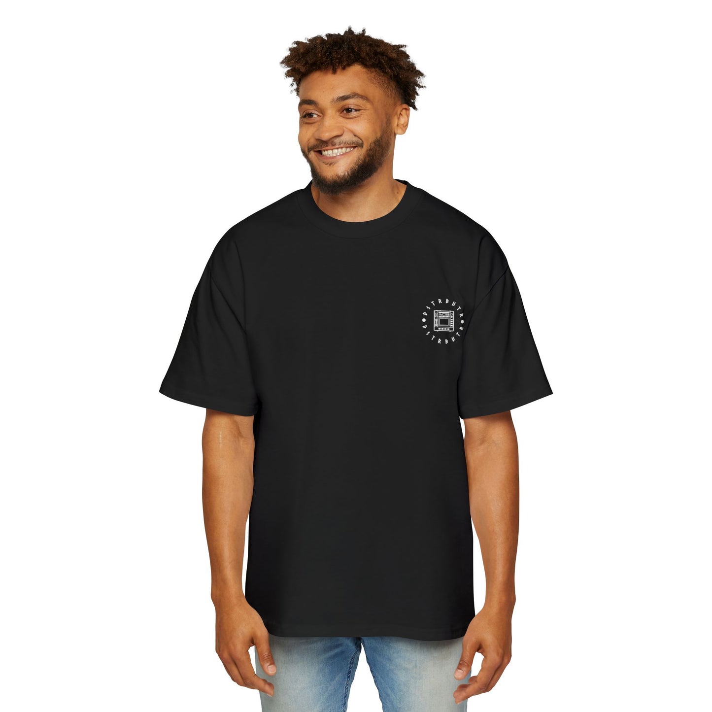 DSTRBUTR - Basic Men's Heavy Oversized Tee