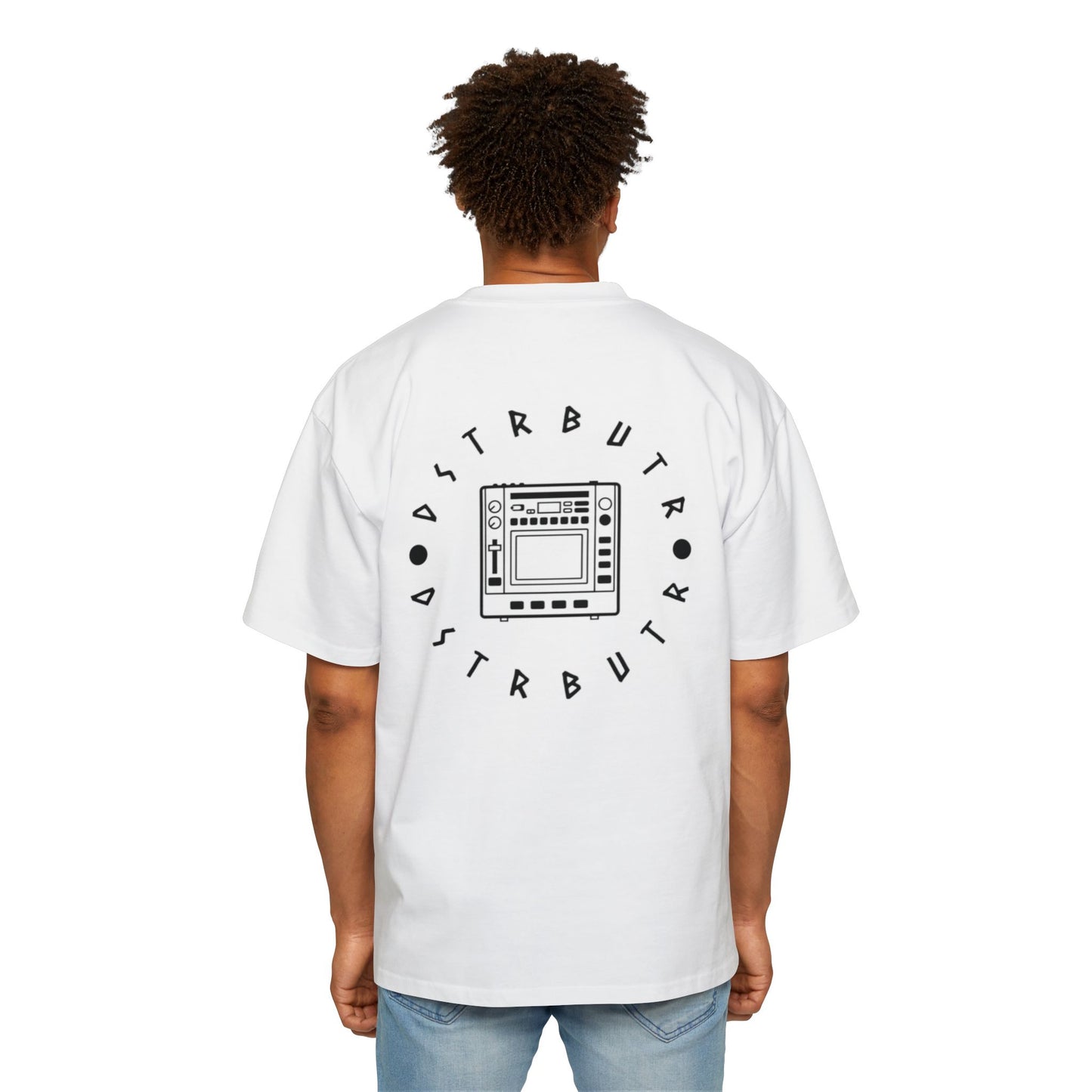 DSTRBUTR - Basic Men's Heavy Oversized Tee