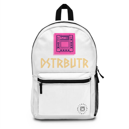 Graphic Backpack with DSTRBTR Logo